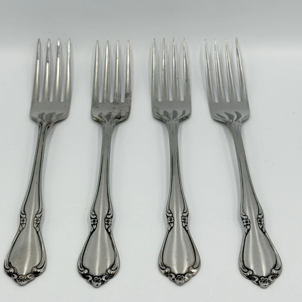 Oneidacraft Chateau Dinner Forks 7.25